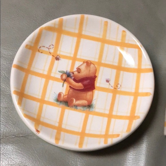 Disney Simply Pooh ceramic toothbrush cup set new - Picture 2 of 7